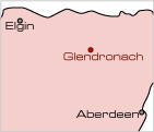 Glendronach map