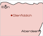 Glenfiddich map