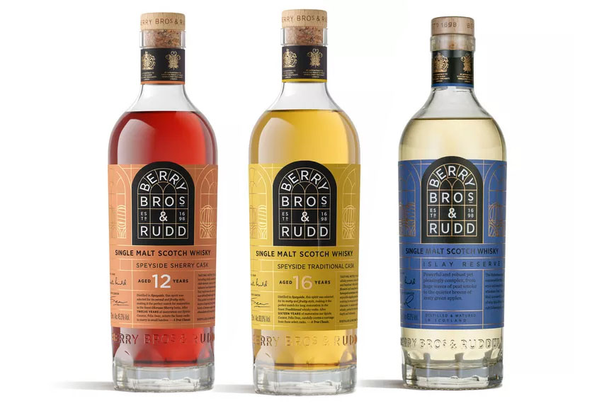 Review | Berry Brothers & Rudd 12 Years Old Speyside Sherry Cask, 16 Years Old Speyside Traditional Cask, and Islay Traditional Cask